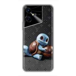 Бренднові Чохли для Tecno POVA Neo 3 - (PREMIUMPrint) (Черепашка)