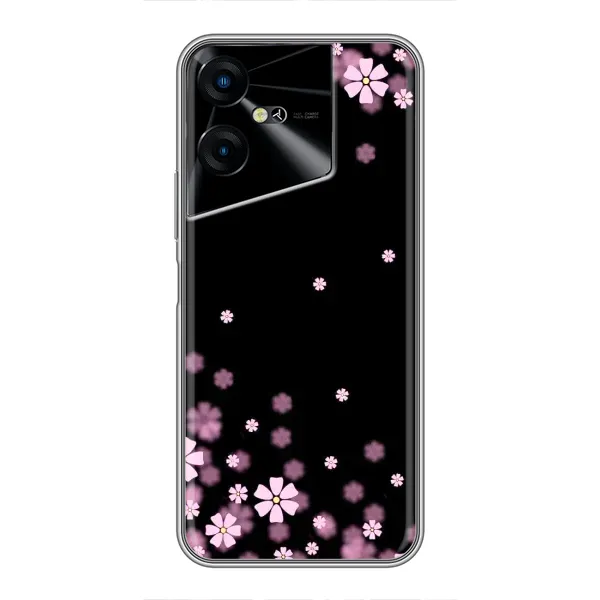 Чехол с принтом «Цветочки маленькие» для TECNO POVA Neo 3