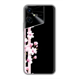 Чехол с принтом «Цветочки» для TECNO POVA Neo 3