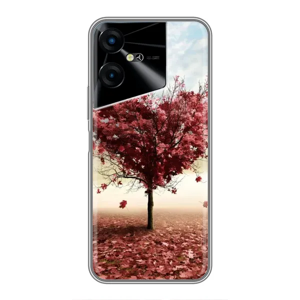 Чехол с принтом «Дерево сердце» для TECNO POVA Neo 3
