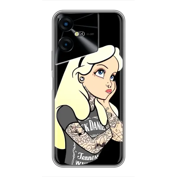 Чехол с принтом «Девочка в тату» для TECNO POVA Neo 3 Чехол с принтом «Девочка в тату» для TECNO POVA Neo 3