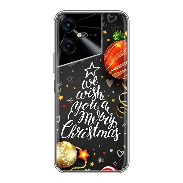 Чехол с принтом «Елочка» для TECNO POVA Neo 3 Чехол с принтом «Елочка» для TECNO POVA Neo 3