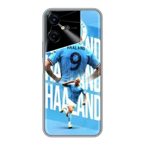 Чохол з принтом «Erling Haaland» для TECNO POVA Neo 3