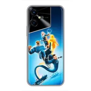 Чохол з принтом Фантастична четвірка для Tecno POVA Neo 3 (Герої Фантастична Четвірка)