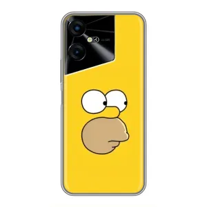 Чjхол з Сімпсонами для Tecno POVA Neo 3 (VPrint) (Гомер)