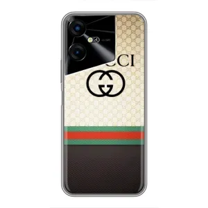 Чехол с принтом «GUCCI стиль» для TECNO POVA Neo 3