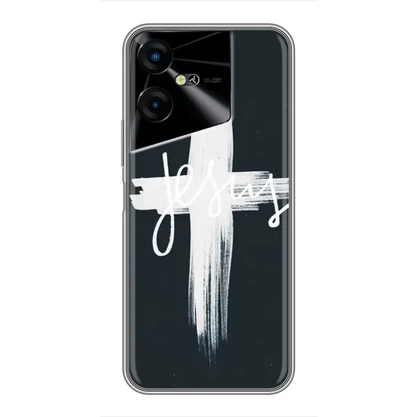 Чехол с принтом «Иисус» для TECNO POVA Neo 3