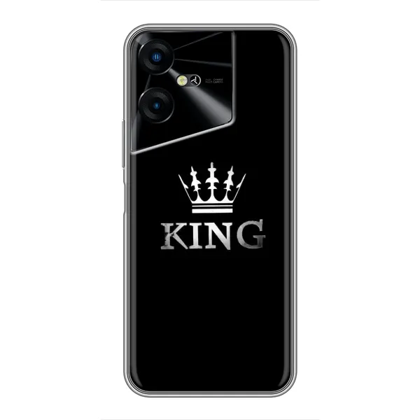 Чехол с принтом «KING» для TECNO POVA Neo 3
