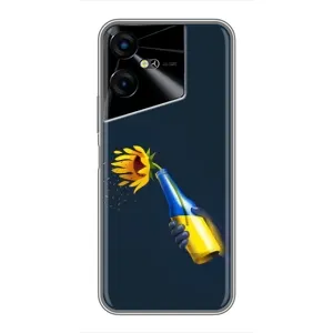 Чохол для Патріота України Tecno POVA Neo 3 - (AlphaPrint) (Коктель молотова)