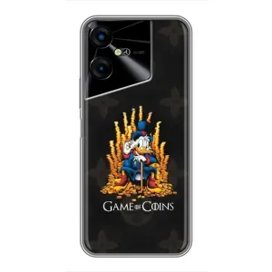 Чехли для Tecno POVA Neo 3 - Скрудж МакДак Louis Vuitton (PREMIUMPrint) (Король грошей)