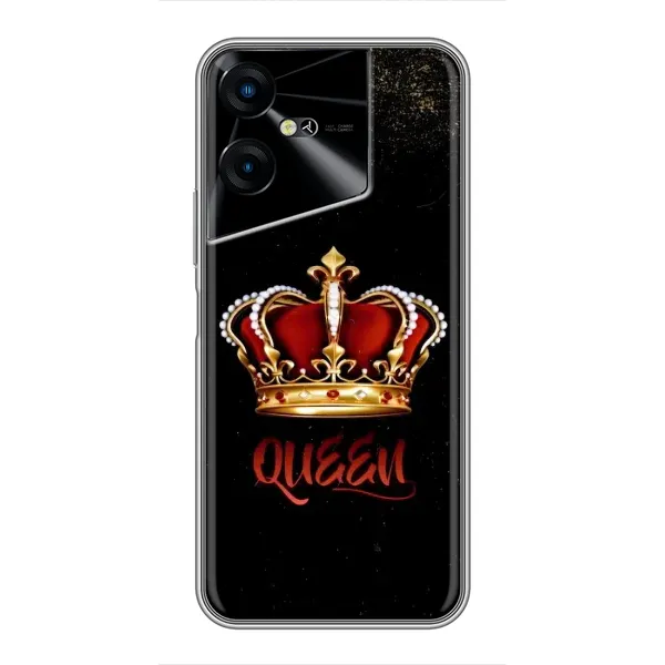Чехол с принтом «Корона короля» для TECNO POVA Neo 3
