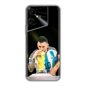 Чехол с принтом «Кубок Месси» для TECNO POVA Neo 3