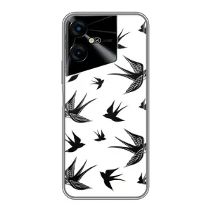 Чехол с птицами на Tecno POVA Neo 3 (VPrint)