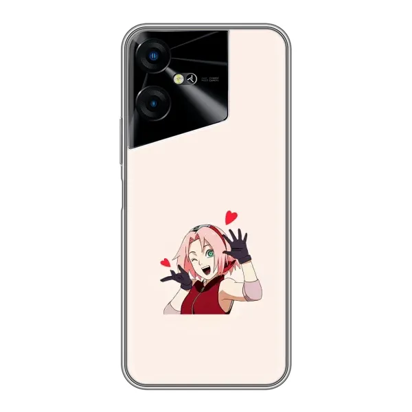 Чехол с принтом «Лайк Сакура» для TECNO POVA Neo 3