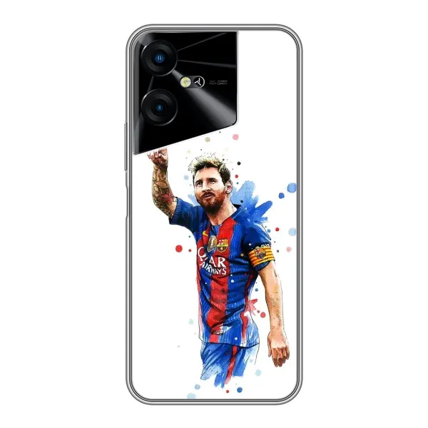 Чохол з принтом «Лео Мессі» для TECNO POVA Neo 3