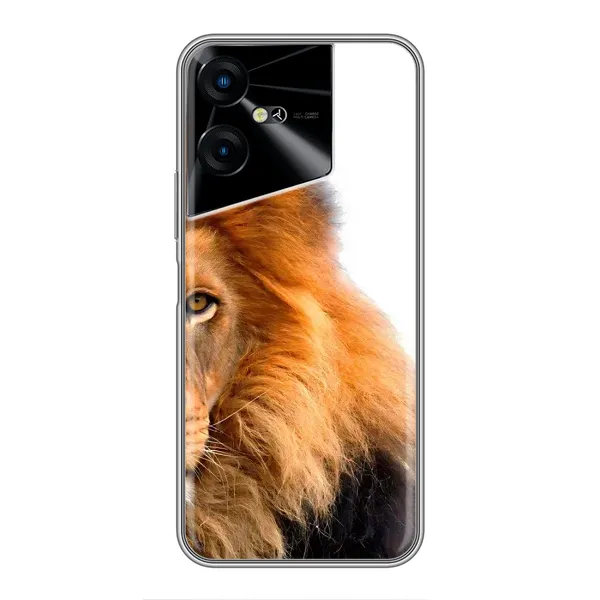 Чехол с принтом «Лев грива» для TECNO POVA Neo 3