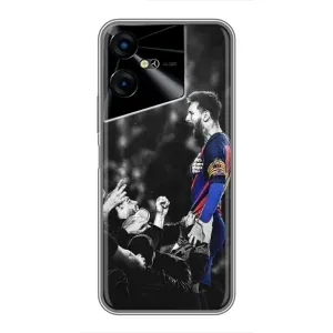 Чехлы Месси для Tecno POVA Neo 3 (AlphaPrint)
