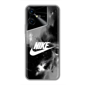 Чохол для Tecno POVA Neo 3 - з принтом Найк (AlphaPrint) (Лого Найк)