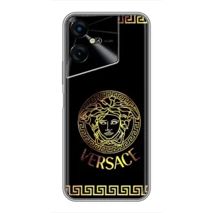 Чехол с принтом «Logo Versace» для TECNO POVA Neo 3