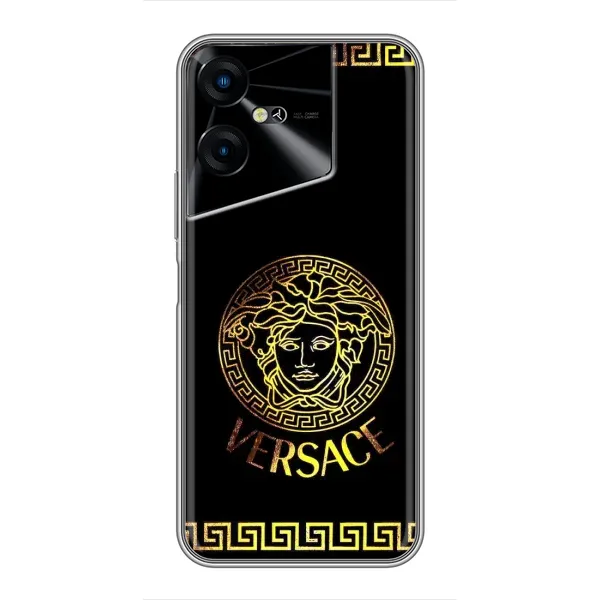 Чехол с принтом «Logo Versace» для TECNO POVA Neo 3