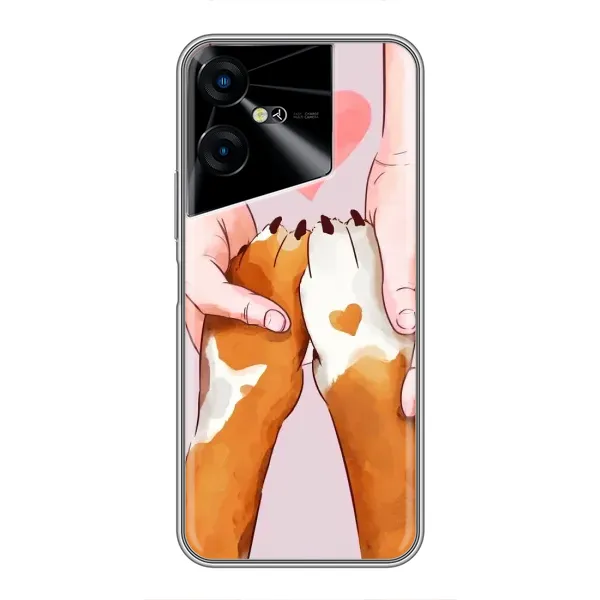 Чехол с принтом «Любовь к собакам» для TECNO POVA Neo 3 Чехол с принтом «Любовь к собакам» для TECNO POVA Neo 3