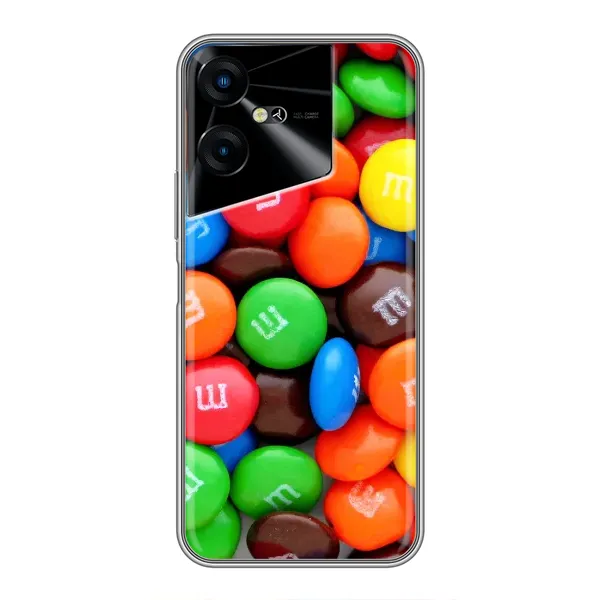 Чохол з принтом «MM's» для TECNO POVA Neo 3