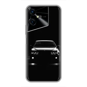 Чохол для ТЕКНО ПОВА Нео 3 - з принтом БМВ (AlphaPrint) (Машина BMW)