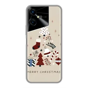 Рождественские Чехлы для Tecno POVA Neo 3 (VPrint)