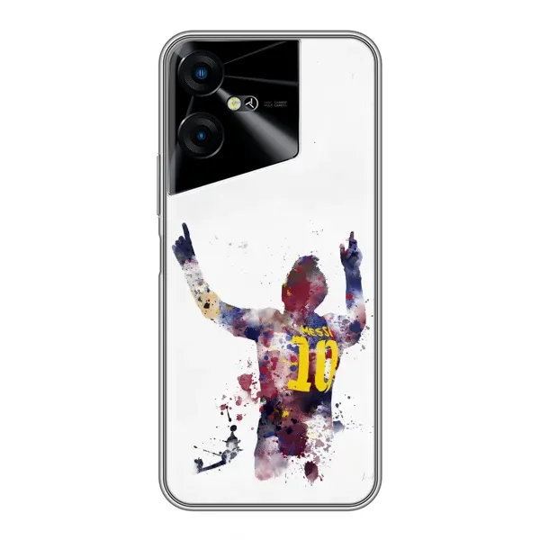 Чохол з принтом «Messi Barca» для TECNO POVA Neo 3