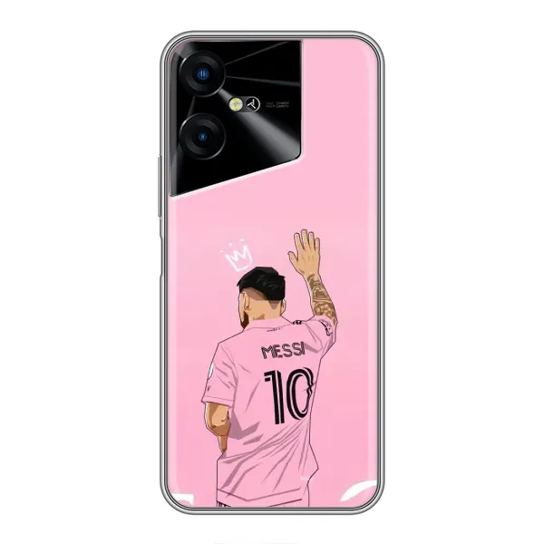 Чохол з принтом «Мессі Маямі» для TECNO POVA Neo 3