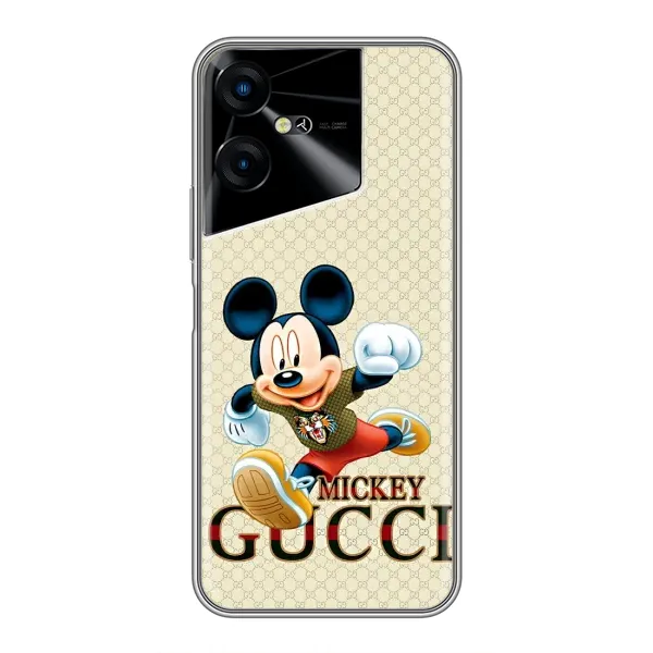 Чехол с принтом «Mikki Gucci» для TECNO POVA Neo 3