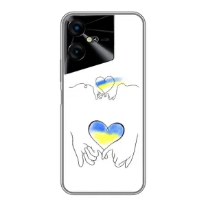 Чохол для Патріота України Tecno POVA Neo 3 - (AlphaPrint) (Мир Україні)