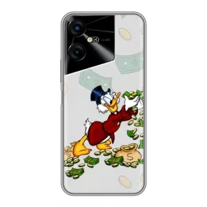 Чехли для ТЕКНО ПОВА Нео 3 - Scrooge MagDag (PREMIUMPrint) (Money)