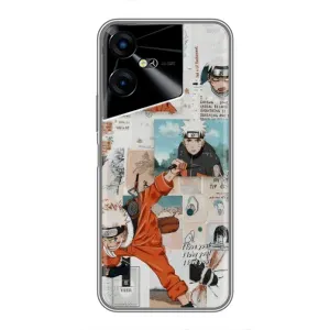 Чехол с принтом «Наруто Комиксы» для TECNO POVA Neo 3