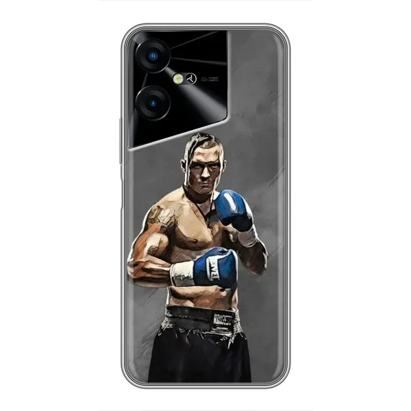 Чохол з принтом «Олександр Усик» для TECNO POVA Neo 3