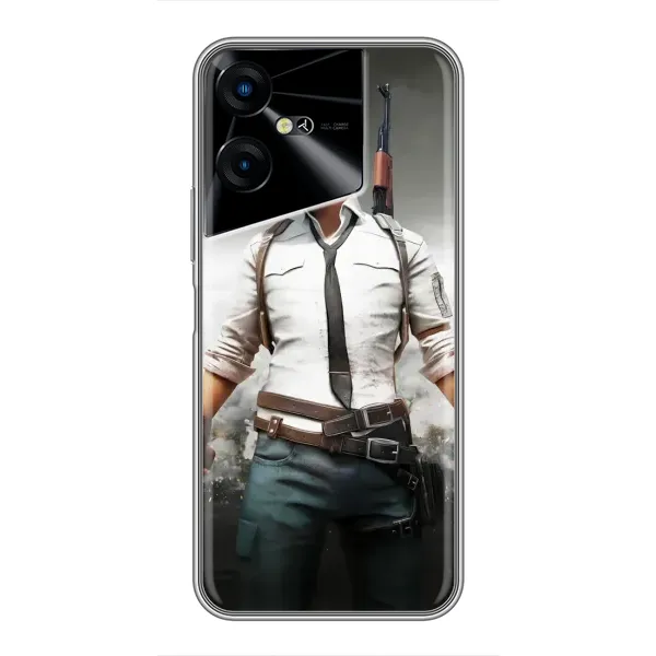 Чехол с принтом «Пабг мен» для TECNO POVA Neo 3 Чехол с принтом «Пабг мен» для TECNO POVA Neo 3