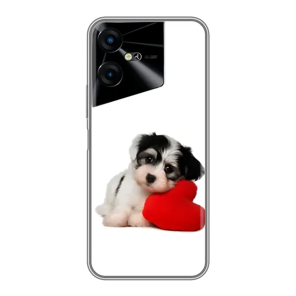 Чехол с принтом «Песик» для TECNO POVA Neo 3 Чехол с принтом «Песик» для TECNO POVA Neo 3