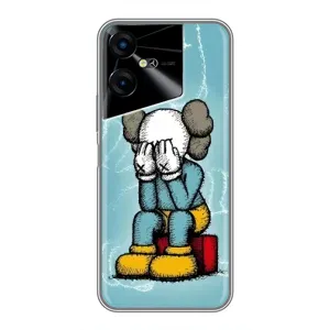 Чохли для Tecno POVA Neo 3 - Bearbrick Louis Vuitton (PREMIUMPrint) (Плач Bearbrick)