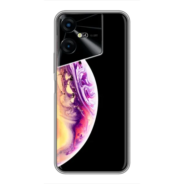 Чохол з принтом «Планета Айфон» для TECNO POVA Neo 3