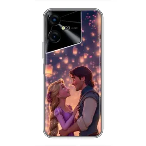 Чохол Рапунцель для Tecno POVA Neo 3 (Принцеса та принц)