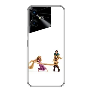 Чохол Рапунцель для Tecno POVA Neo 3 (Рапунцель та Флін)