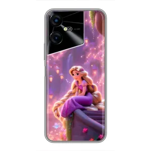 Чохол Рапунцель для Tecno POVA Neo 3 (Рапунцель у замку)