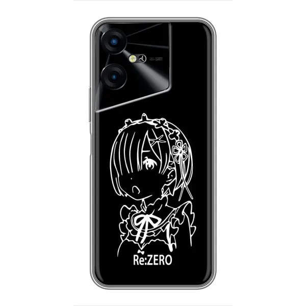Чехол с принтом «Re: Zero» для TECNO POVA Neo 3