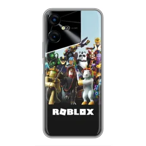 Чохли з топовими принтами для ТЕКНО ПОВА Нео 3 (ROBLEX)