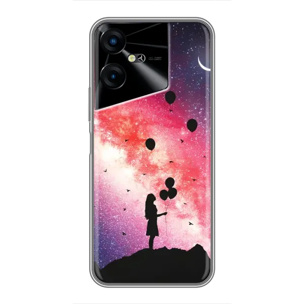 Чехол с принтом «С шариками» для TECNO POVA Neo 3