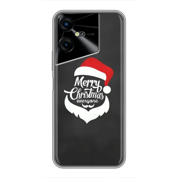 Чехол с принтом «Санта Крисмас» для TECNO POVA Neo 3 Чехол с принтом «Санта Крисмас» для TECNO POVA Neo 3