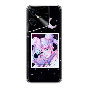 Чехол с принтом «Сейлор Мун» для TECNO POVA Neo 3