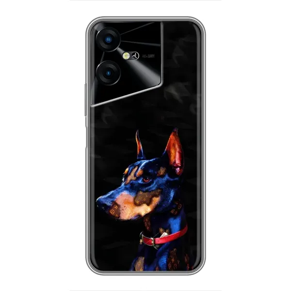 Чехол с принтом «Собака» для TECNO POVA Neo 3