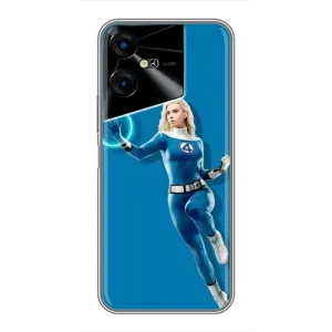 Чехол с принтом Фантастическая четверка для Tecno POVA Neo 3