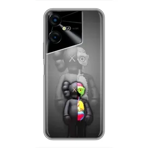 Чохли для Tecno POVA Neo 3 - Bearbrick Louis Vuitton (PREMIUMPrint) (Тіло Bearbrick)